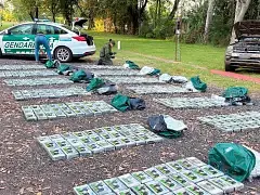 Secuestraron casi media tonelada de cocaína tras una persecución de 30 kilómetros en Santa Fe y ya son siete los acusados